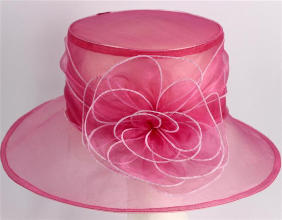 Organza fashion hat hibiscus Code:HS/1216 image 0